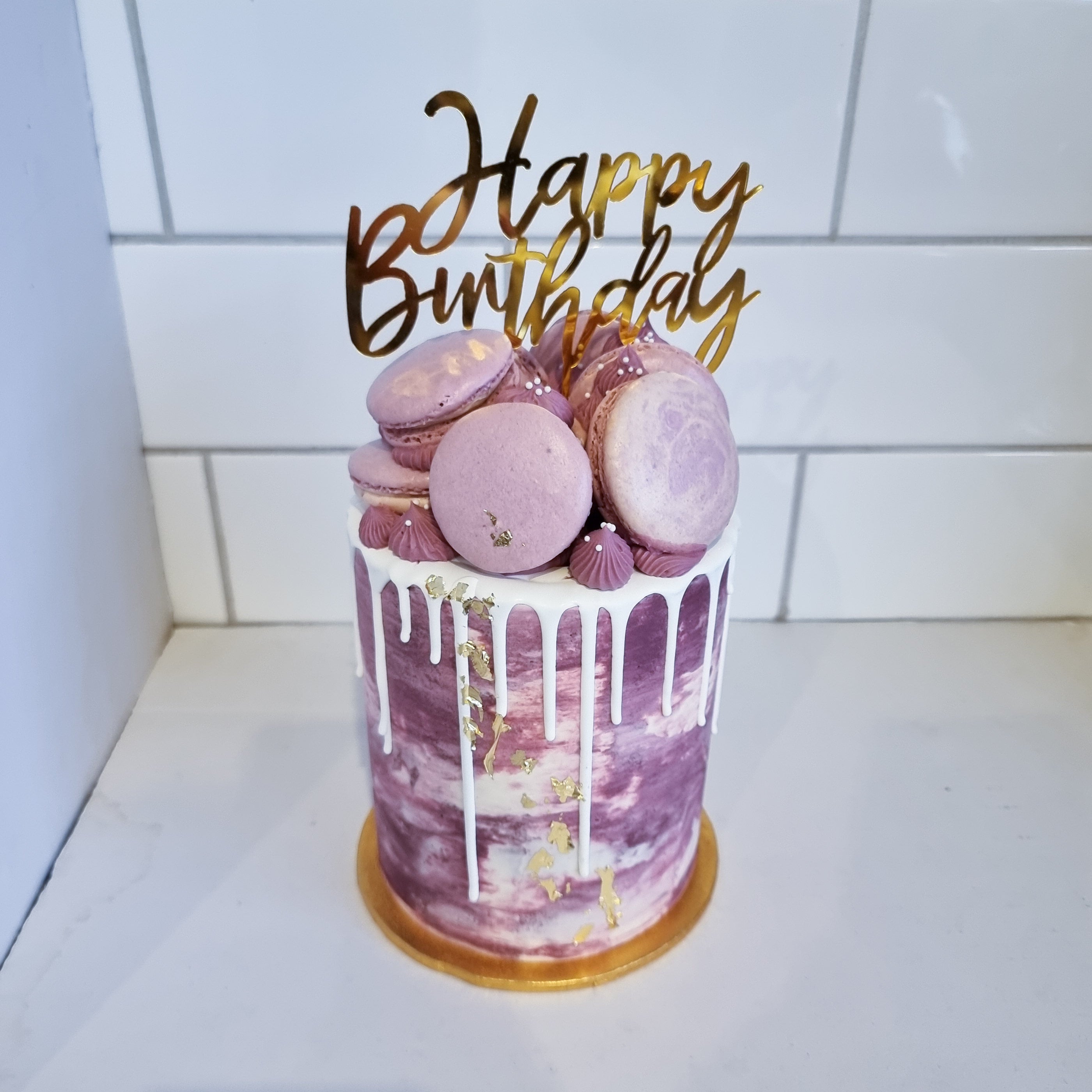 Marie Antoinette Macaron Cake - Posh Little Designs